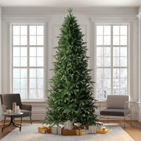 Best selling realistic PE Christmas tree with clear lights